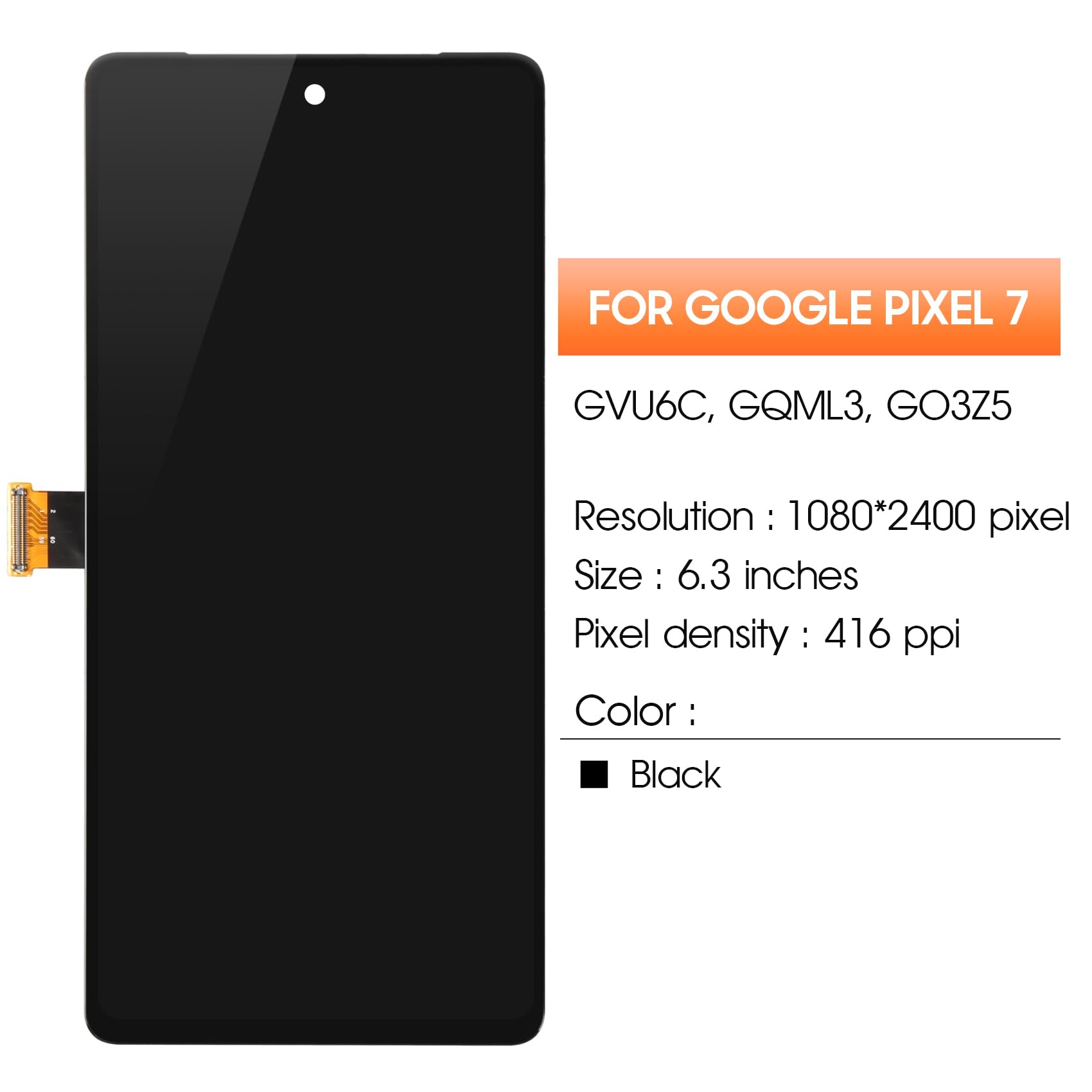 Amazon.com: OLED for Google Pixel 7 Screen Replacement Display for